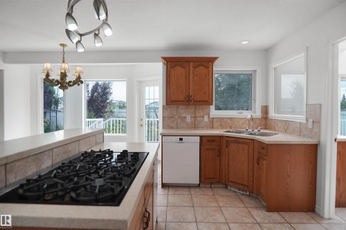 15507 91 Street Nw, Edmonton, AB - Indoor Photo Showing Kitchen With Double Sink