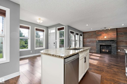 1103 115 Street Sw, Edmonton, AB - Indoor With Fireplace