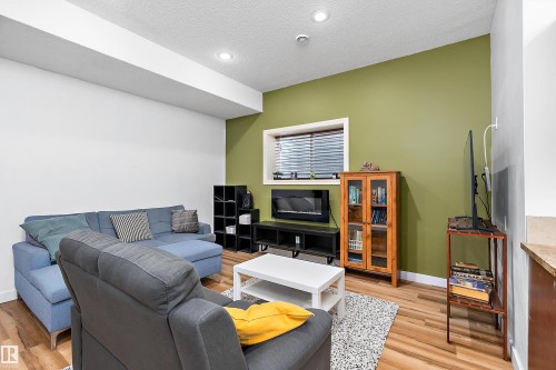 1103 115 Street Sw, Edmonton, AB - Indoor Photo Showing Living Room