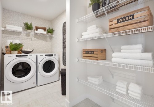 111 Stiles Bend, Leduc, AB - Indoor Photo Showing Laundry Room