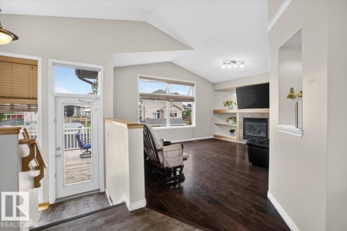 31 Haney Landing, Spruce Grove, AB - Indoor With Fireplace
