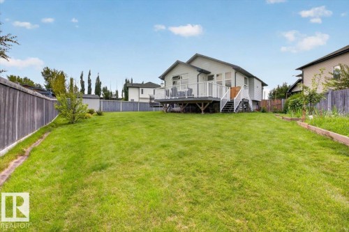 31 Haney Landing, Spruce Grove, AB - Outdoor With Deck Patio Veranda With Backyard