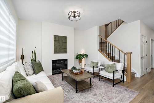 13007 213 Street Nw, Edmonton, AB - Indoor Photo Showing Living Room