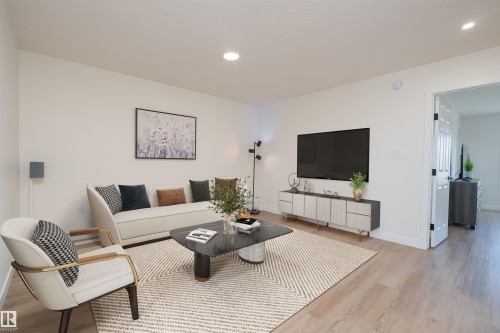 13007 213 Street Nw, Edmonton, AB - Indoor Photo Showing Living Room