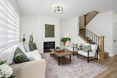 13007 213 Street Nw, Edmonton, AB - Indoor Photo Showing Living Room