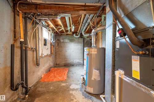10941 150 Street Nw, Edmonton, AB - Indoor Photo Showing Basement