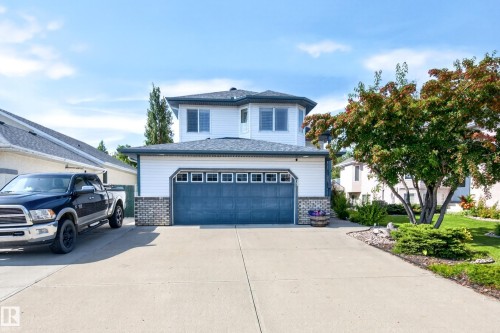 Oversized heated garage and extended driveway for RV or trailer! - 29 Second Avenue, Ardrossan, AB - Outdoor