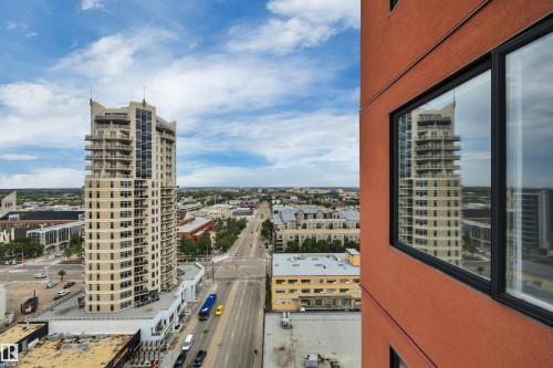 #1701 10303 105 St Nw, Edmonton, AB - Outdoor With Balcony With View