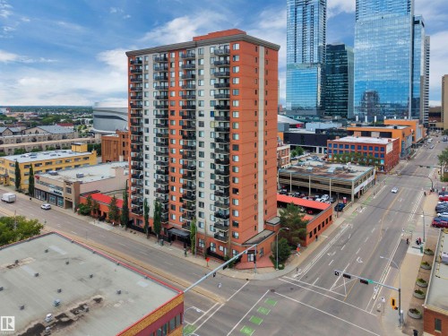 #1701 10303 105 St Nw, Edmonton, AB - Outdoor With Facade