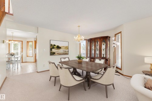 15304 74 Street Nw, Edmonton, AB - Indoor Photo Showing Dining Room