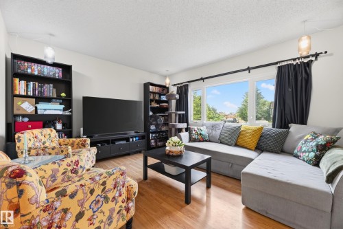 423 Kirkpatrick Crescent Nw, Edmonton, AB - Indoor Photo Showing Living Room