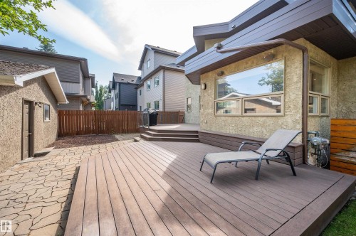 11446 75 Avenue Nw, Edmonton, AB - Outdoor With Deck Patio Veranda With Exterior
