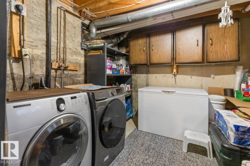 10502 158 Street Nw, Edmonton, AB - Indoor Photo Showing Laundry Room
