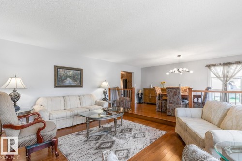 10502 158 Street Nw, Edmonton, AB - Indoor Photo Showing Living Room