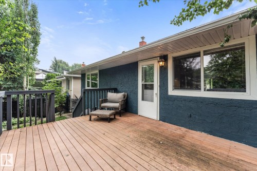 10810 54 Avenue Nw, Edmonton, AB - Outdoor With Deck Patio Veranda With Exterior