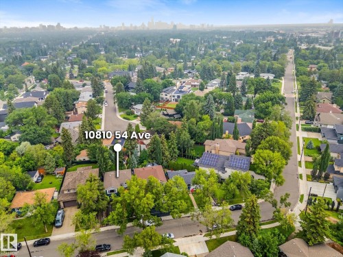 10810 54 Avenue Nw, Edmonton, AB - Outdoor With View