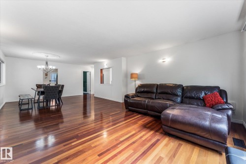 10810 54 Avenue Nw, Edmonton, AB - Indoor Photo Showing Living Room