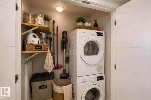 #908 10238 103 St Nw, Edmonton, AB - Indoor Photo Showing Laundry Room