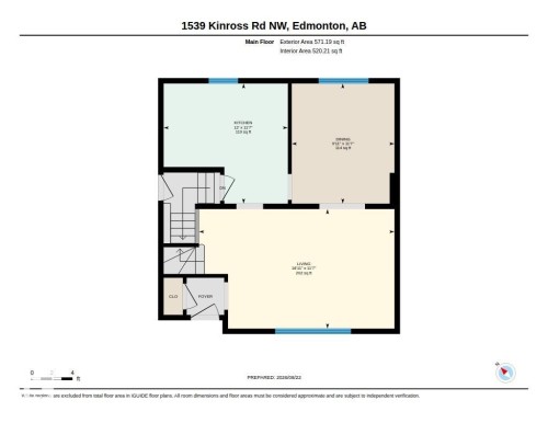 Floor plan - 1539 Kinross Road Nw, Edmonton, AB - Other