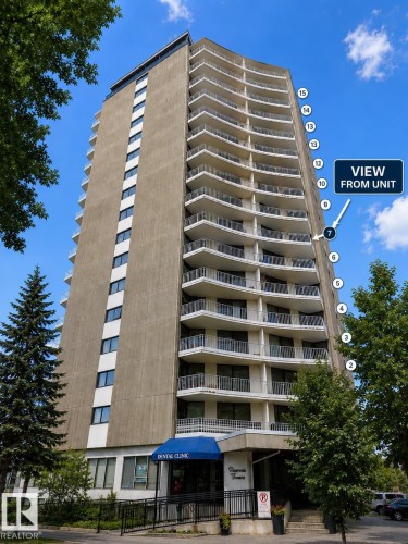 #704 10045 117 St Nw, Edmonton, AB - Outdoor With Facade