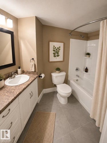 #704 10045 117 St Nw, Edmonton, AB - Indoor Photo Showing Bathroom