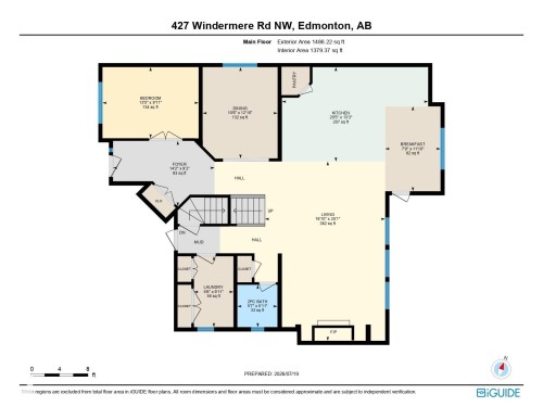 Floor plan - 427 Windermere Road Nw, Edmonton, AB - Other