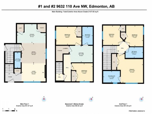 Floor plan - 9632 #1 And #2 110 Ave Nw, Edmonton, AB - Other