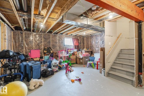 1416 169 Street Sw, Edmonton, AB - Indoor Photo Showing Basement