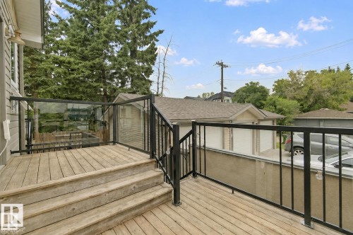 10416 69 Avenue Nw, Edmonton, AB - Outdoor With Deck Patio Veranda With Exterior