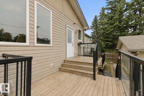10416 69 Avenue Nw, Edmonton, AB - Outdoor With Deck Patio Veranda With Exterior