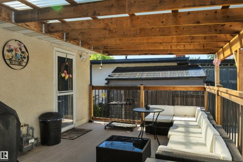 5002 57 Avenue, Leduc, AB - Outdoor With Deck Patio Veranda With Exterior