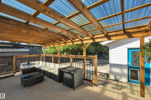 5002 57 Avenue, Leduc, AB - Outdoor With Deck Patio Veranda With Exterior