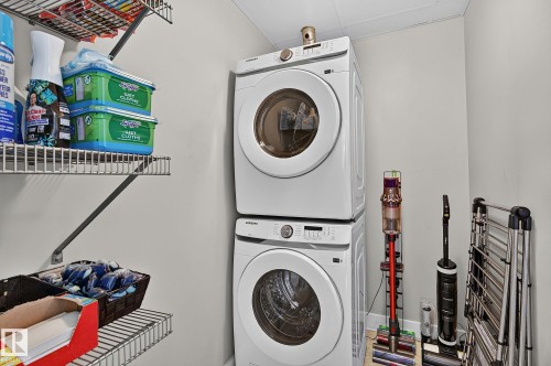 #1102 10319 111 St Nw, Edmonton, AB - Indoor Photo Showing Laundry Room