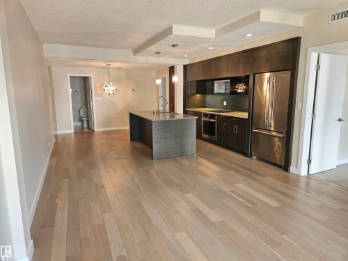 #207 11710 87 Av Nw, Edmonton, AB - Indoor Photo Showing Kitchen
