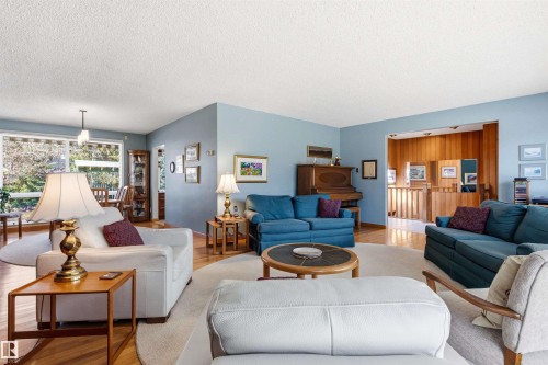 6308 131 Street Nw, Edmonton, AB - Indoor Photo Showing Living Room