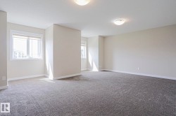 Carpeted flooring, neutral wall tones, multiple windows, recessed lighting - 