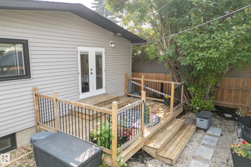 7008 91 Avenue Nw, Edmonton, AB - Outdoor With Deck Patio Veranda With Exterior
