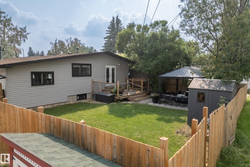 7008 91 Avenue Nw, Edmonton, AB - Outdoor With Deck Patio Veranda