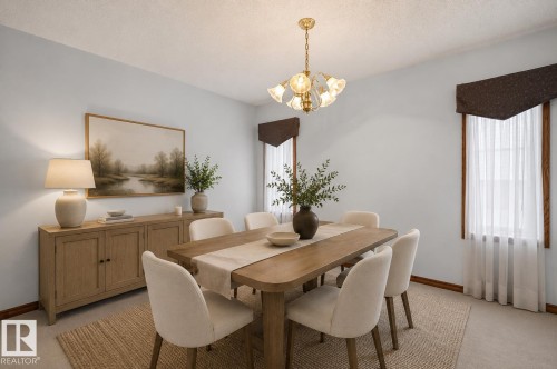 5814 181 Street Nw, Edmonton, AB - Indoor Photo Showing Dining Room