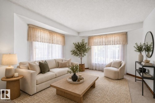 5814 181 Street Nw, Edmonton, AB - Indoor Photo Showing Living Room
