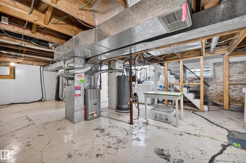 9662 85 Avenue Nw, Edmonton, AB - Indoor Photo Showing Basement