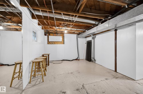 9662 85 Avenue Nw, Edmonton, AB - Indoor Photo Showing Basement
