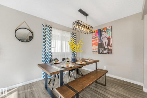14115 70 Street Nw, Edmonton, AB - Indoor Photo Showing Dining Room