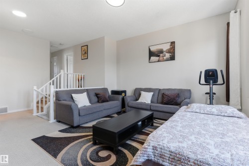 3760 12 Street Nw, Edmonton, AB - Indoor Photo Showing Living Room