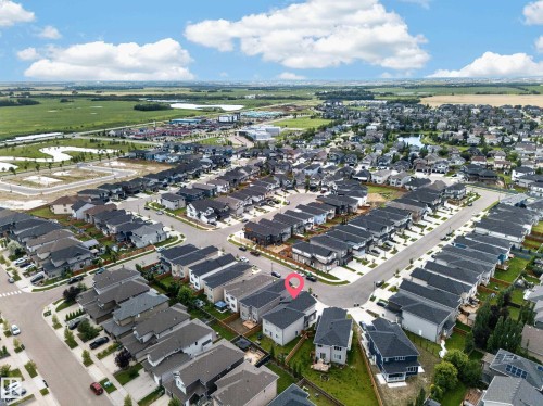Established residential neighborhood with a variety of architectural styles and mature landscaping - 3217 Pelerin Crescent, Beaumont, AB - Outdoor With View
