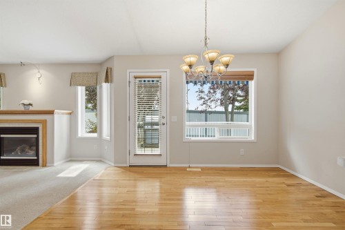 #10 9 Dechene Rd Nw, Edmonton, AB - Indoor With Fireplace