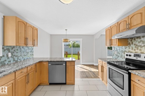 173 Castle Drive Nw, Edmonton, AB - Indoor Photo Showing Kitchen