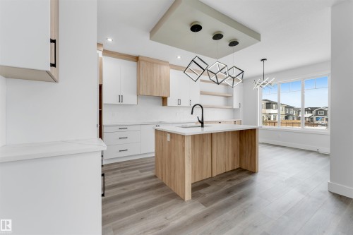 4310 36 St, Beaumont, AB - Indoor Photo Showing Kitchen