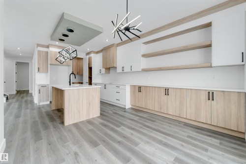 4310 36 St, Beaumont, AB - Indoor Photo Showing Kitchen