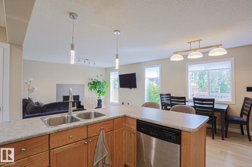 8 Erinwoods Place, St. Albert, AB - Indoor Photo Showing Kitchen With Double Sink